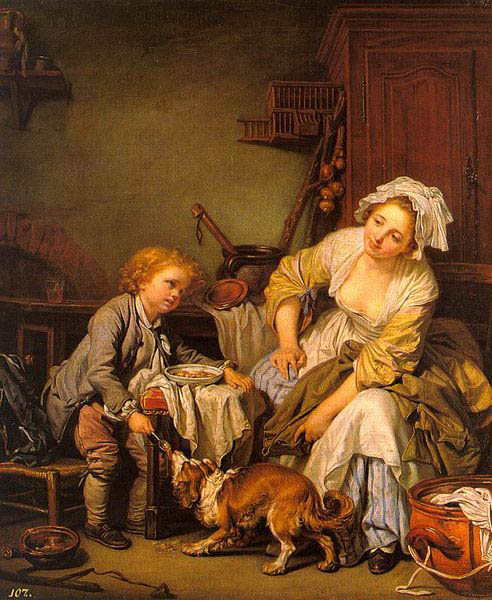 Jean-Baptiste Greuze The Spoiled Child